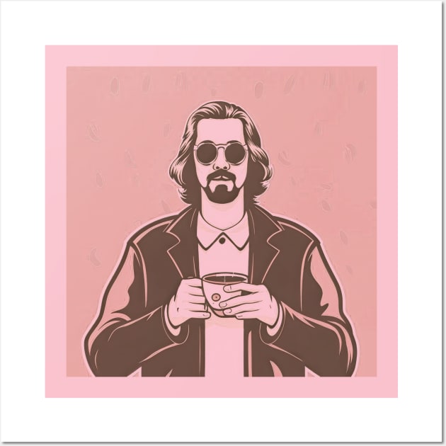 The big lebowski the dude Wall Art by Aldrvnd